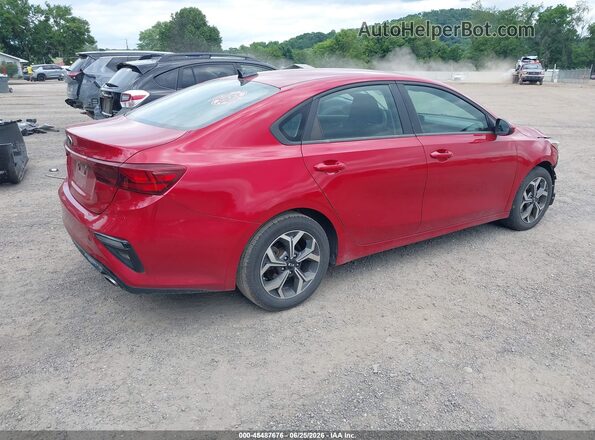 3KPF24AD5KE134462 2019 KIA FORTE Red უკანა მარჯვენა
