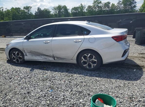 3KPF24AD5LE148153 2020 KIA FORTE Серебряный Задняя левая четверть