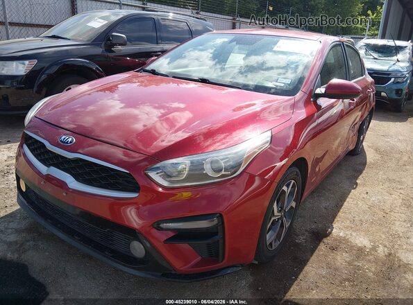 3KPF24AD5LE152140 2020 KIA FORTE Red Front left