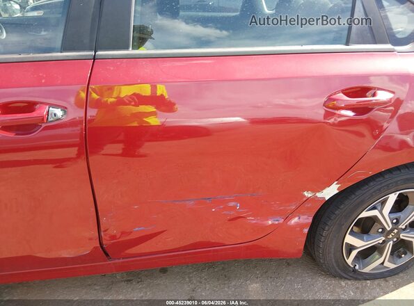 3KPF24AD5LE152140 2020 KIA FORTE Red Front view