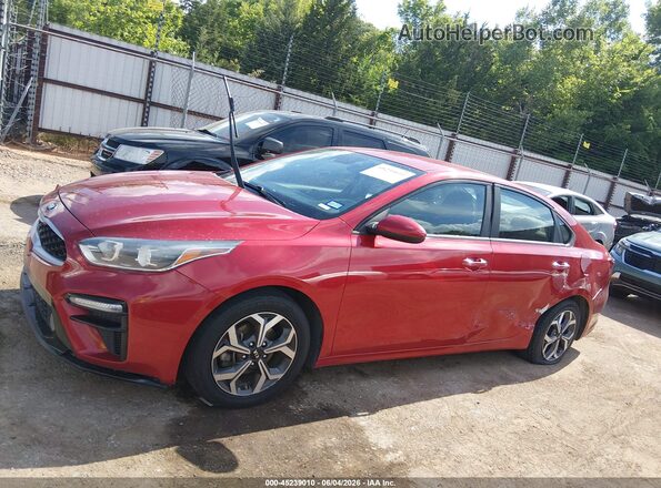 3KPF24AD5LE152140 2020 KIA FORTE Red 360 interior view