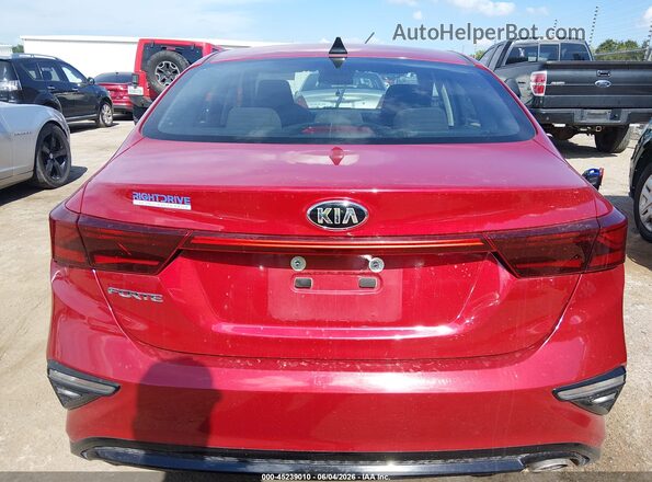 3KPF24AD5LE152140 2020 KIA FORTE Red 