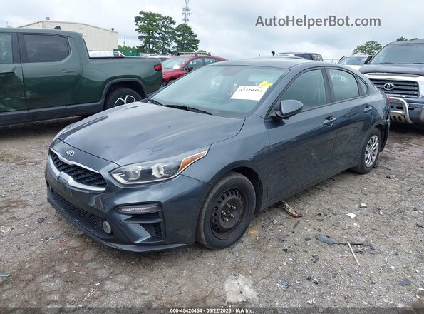 3KPF24AD5LE185137 2020 KIA FORTE Gray Առջևի ձախ երեք քառորդ տեսարան
