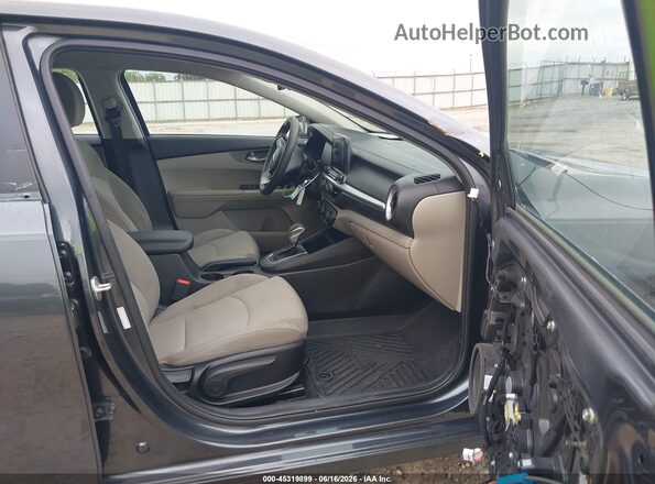 3KPF24AD5LE217827 2020 KIA FORTE Gray Front interior view