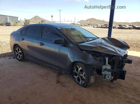 3KPF24AD5ME292576 2021 KIA FORTE Gray 