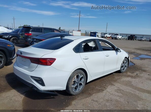 3KPF24AD5ME307402 2021 KIA FORTE Белый Задняя правая четверть