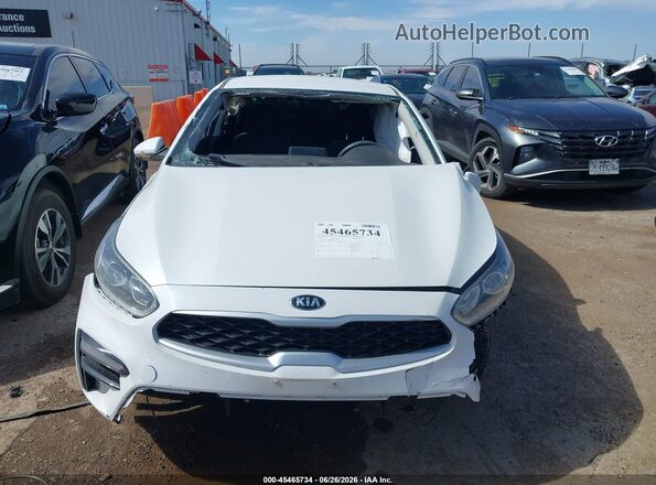 3KPF24AD5ME307402 2021 KIA FORTE Белый Вид щитка приборов