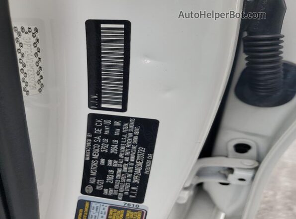 3KPF24AD5ME333739 2021 KIA FORTE White 