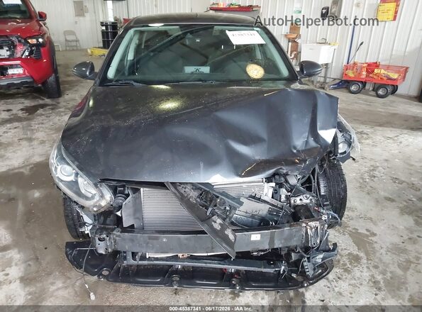 3KPF24AD5ME339895 2021 KIA FORTE Gray Вид задньої частини салону