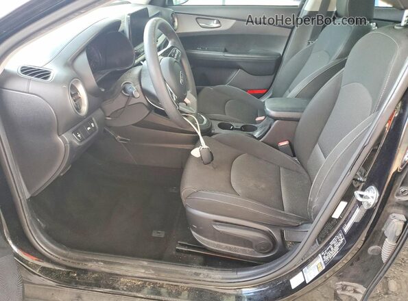 3KPF24AD5ME353876 2021 KIA FORTE Black წინა სალონის ხედი