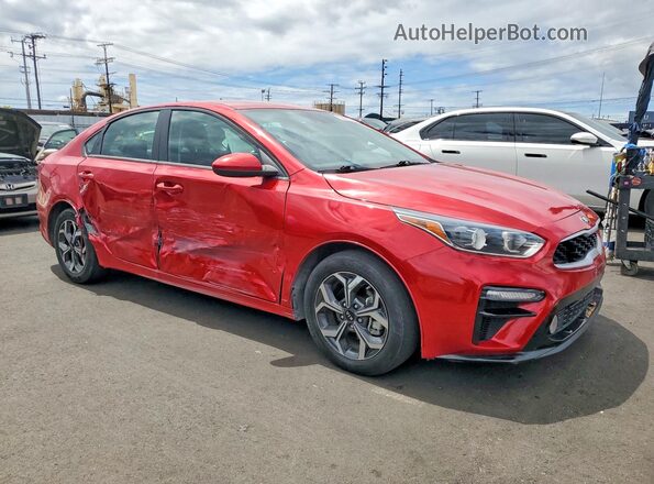 3KPF24AD5ME405815 2021 KIA FORTE Red Front right