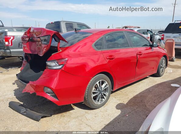 3KPF24AD5NE478006 2022 KIA FORTE Red Rear right
