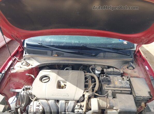 3KPF24AD5NE478006 2022 KIA FORTE Red Rear view