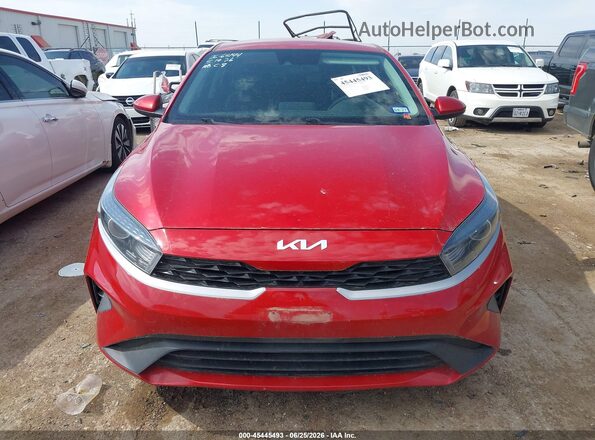 3KPF24AD5NE478006 2022 KIA FORTE Red Rear interior view