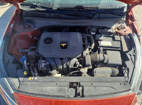 3KPF24AD5PE524873 2023 KIA FORTE Orange Вид задньої частини салону