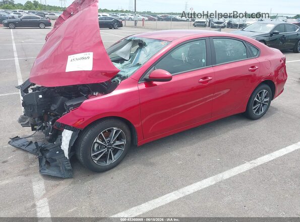 3KPF24AD5RE741925 2024 KIA FORTE Красный Передняя левая четверть