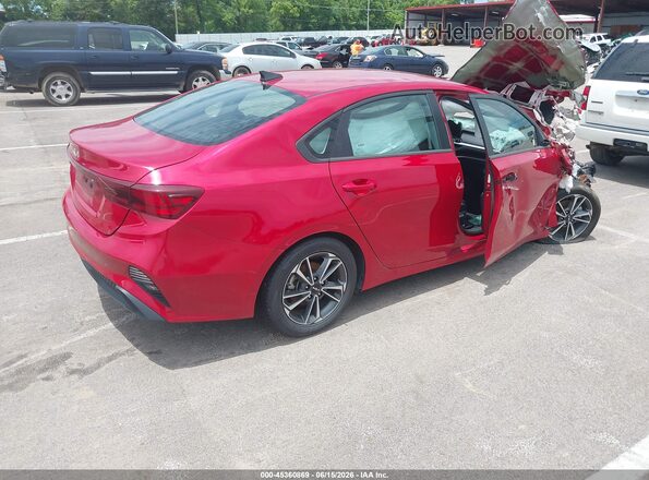 3KPF24AD5RE741925 2024 KIA FORTE Красный Задняя правая четверть