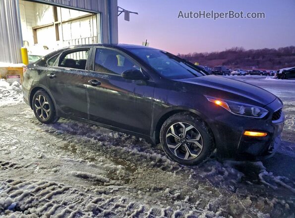 3KPF24AD6KE072764 2019 KIA FORTE Black Przód prawy