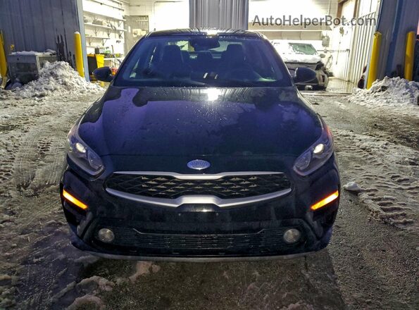 3KPF24AD6KE072764 2019 KIA FORTE Black Widok z przodu