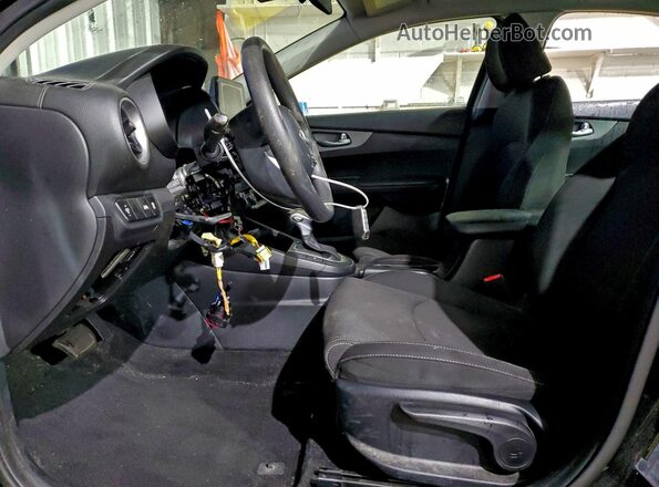 3KPF24AD6KE072764 2019 KIA FORTE Black Widok wnętrza z przodu