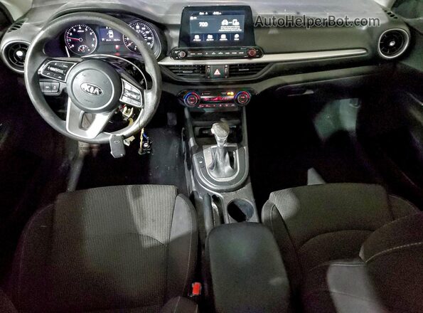 3KPF24AD6KE072764 2019 KIA FORTE Black Widok deski rozdzielczej
