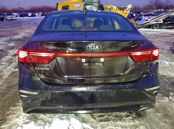 3KPF24AD6KE072764 2019 KIA FORTE Black Widok z tyłu