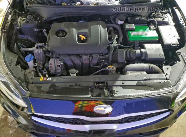 3KPF24AD6KE072764 2019 KIA FORTE Black Widok wnętrza z tyłu