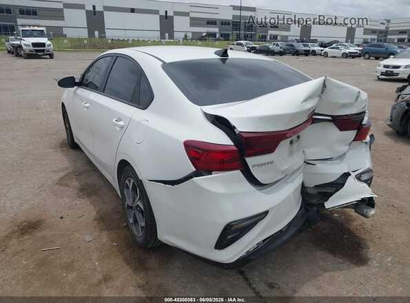 3KPF24AD6LE143236 2020 KIA FORTE White Trasero izquierdo