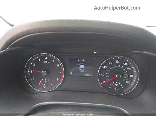 3KPF24AD6LE143236 2020 KIA FORTE White Vista de los asientos traseros