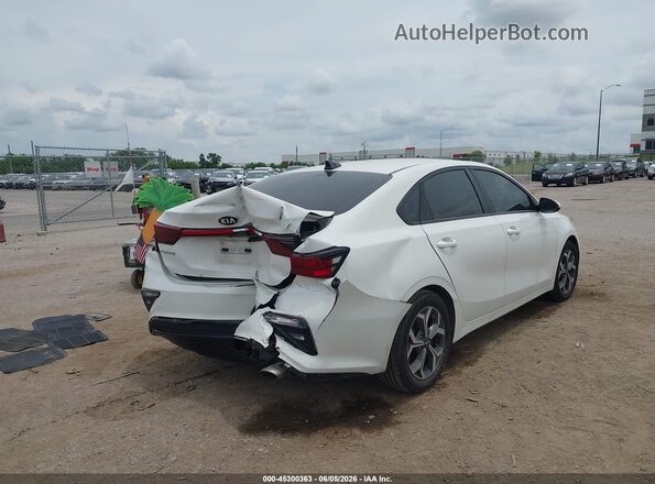 3KPF24AD6LE143236 2020 KIA FORTE White Trasero derecho