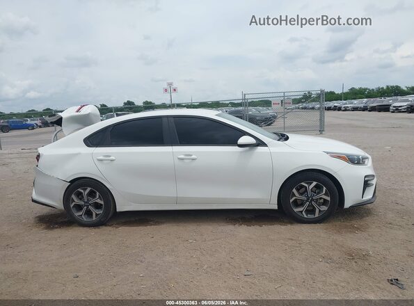 3KPF24AD6LE143236 2020 KIA FORTE White Vista interior trasera