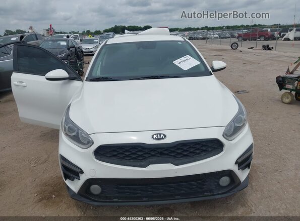 3KPF24AD6LE143236 2020 KIA FORTE White Vista del cuadro de instrumentos