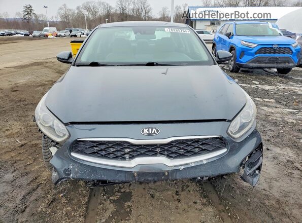 3KPF24AD6LE143690 2020 KIA FORTE Charcoal Widok z przodu