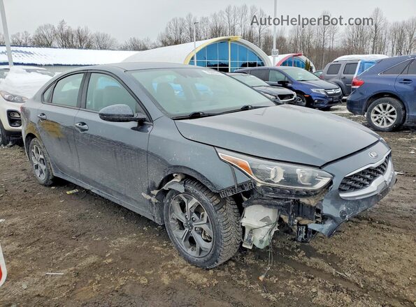 3KPF24AD6LE143690 2020 KIA FORTE Charcoal Przód prawy