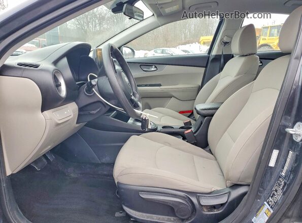 3KPF24AD6LE143690 2020 KIA FORTE Charcoal Widok wnętrza z przodu