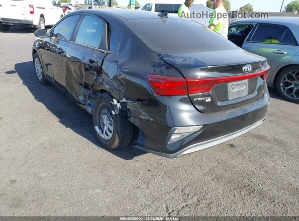 3KPF24AD6LE173725 2020 KIA FORTE Black Задня ліва чверть