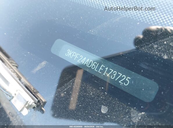 3KPF24AD6LE173725 2020 KIA FORTE Black Вид підкапотного простору