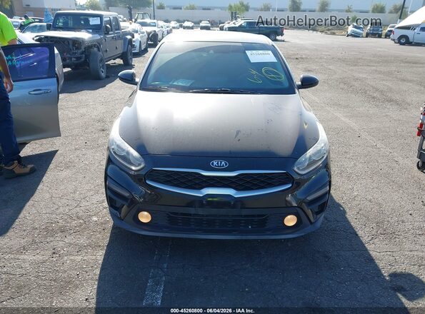 3KPF24AD6LE173725 2020 KIA FORTE Black Вид щитка приладів