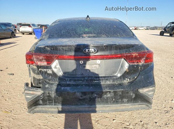 3KPF24AD6LE180447 2020 KIA FORTE Black უკანა ხედი