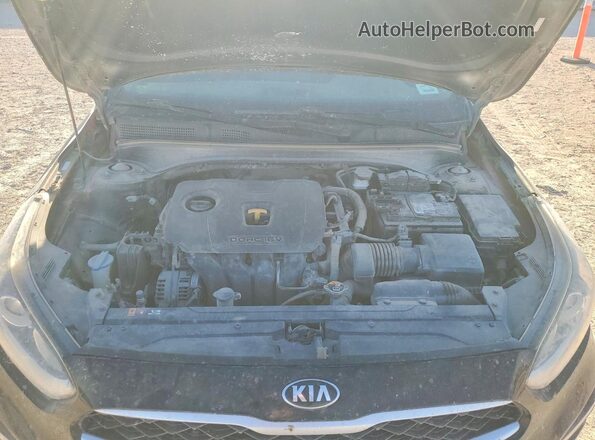 3KPF24AD6LE180447 2020 KIA FORTE Black უკანა სალონის ხედი