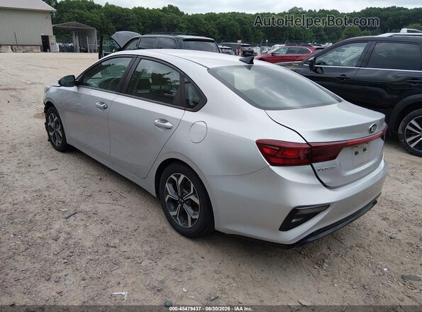 3KPF24AD6LE191383 2020 KIA FORTE Silver Trasero izquierdo