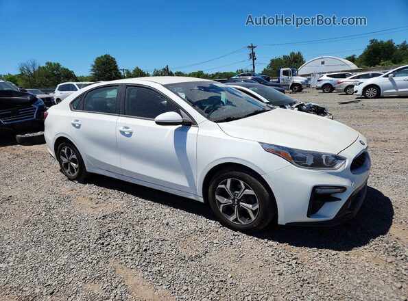 3KPF24AD6LE234104 2020 KIA FORTE White Delantero derecho