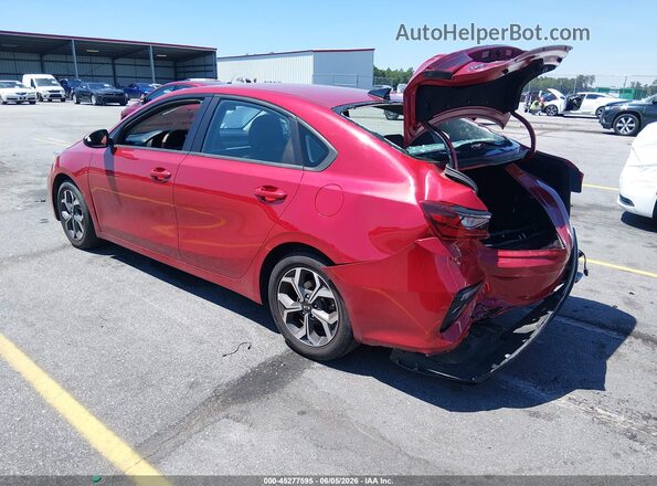 3KPF24AD6ME280551 2021 KIA FORTE Красный 