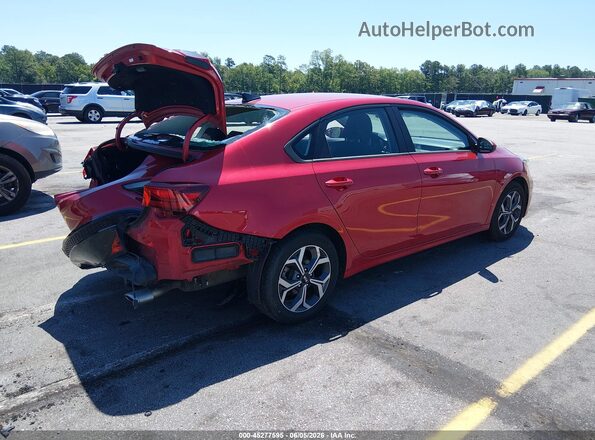 3KPF24AD6ME280551 2021 KIA FORTE Красный 