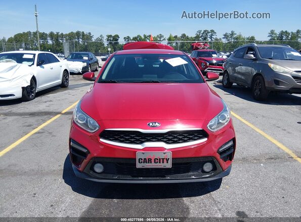 3KPF24AD6ME280551 2021 KIA FORTE Красный 