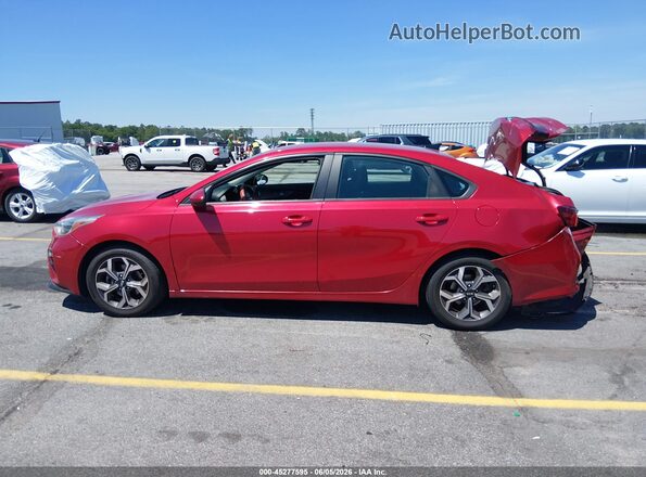 3KPF24AD6ME280551 2021 KIA FORTE Красный 
