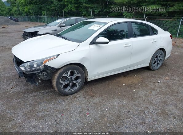 3KPF24AD6ME346015 2021 KIA FORTE White Передня ліва чверть