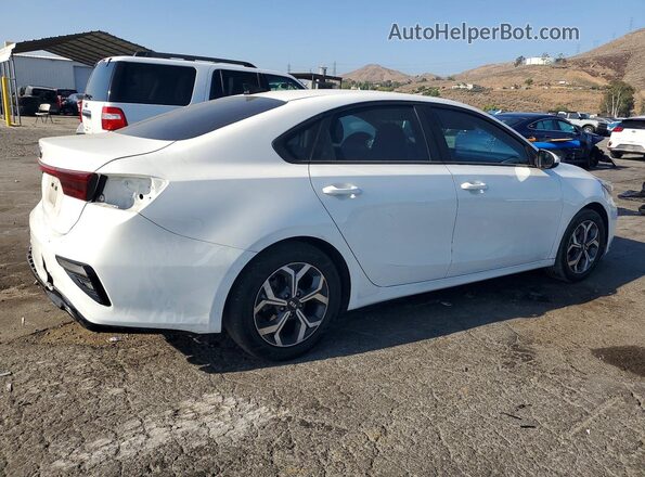 3KPF24AD6ME349609 2021 KIA FORTE White უკანა მარჯვენა