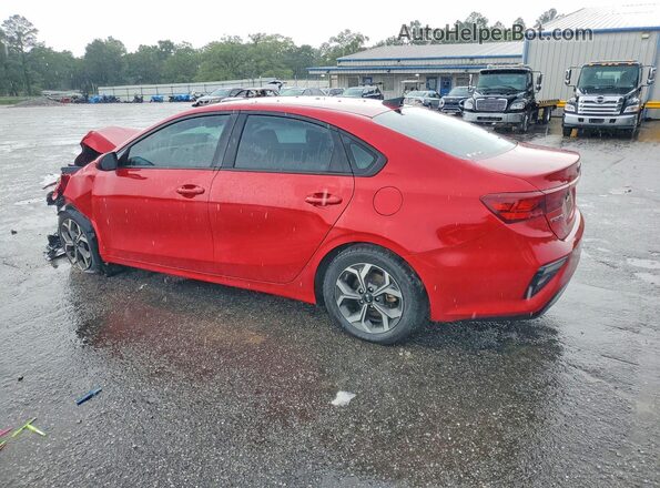 3KPF24AD6ME358956 2021 KIA FORTE Red Rear left