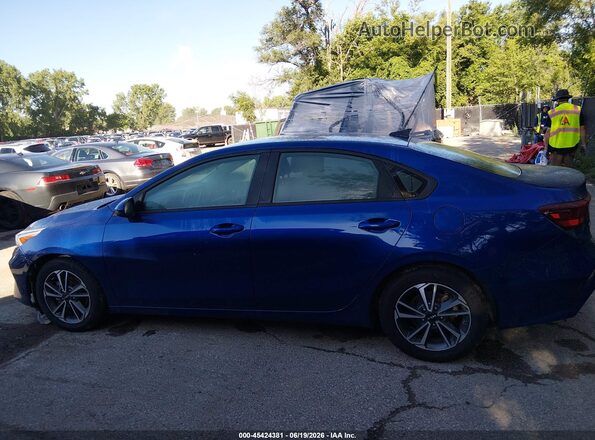 3KPF24AD6NE449243 2022 KIA FORTE Blue 